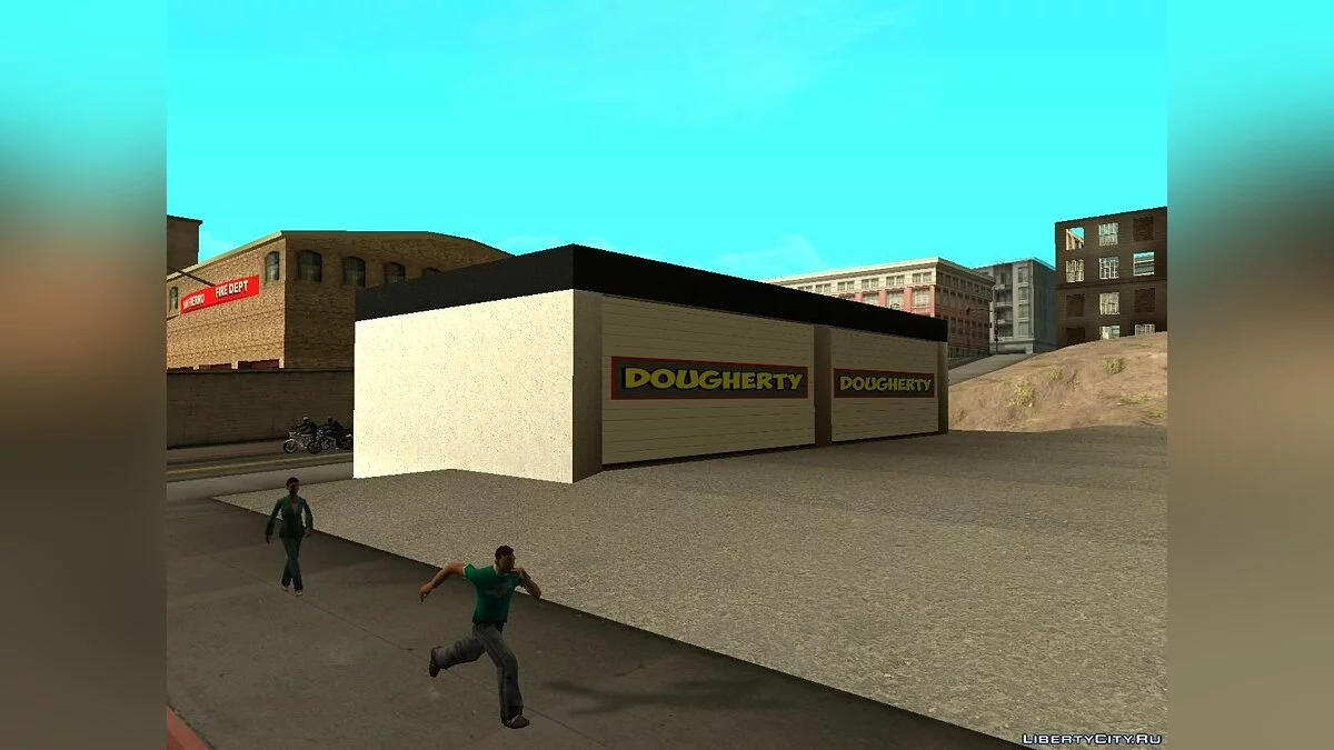 Новый гараж в Доэрти / GTA San Andreas