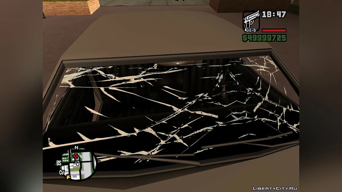 Нові текстури пошкоджень від Tau_JIyHr / GTA San Andreas