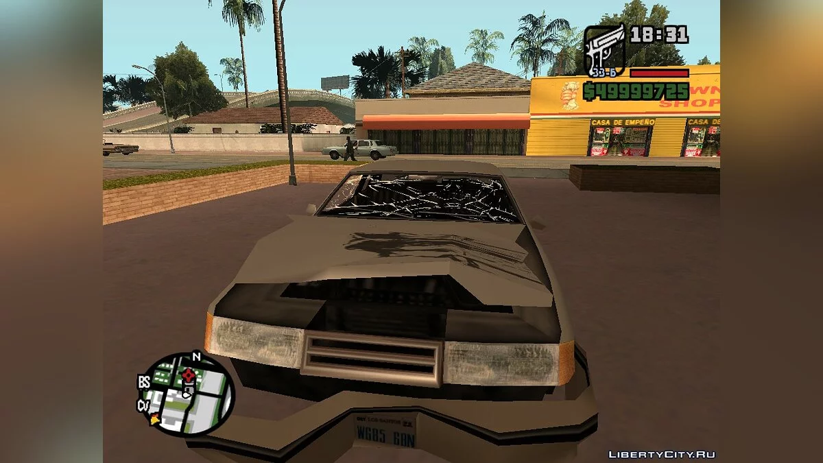 Нові текстури пошкоджень від Tau_JIyHr / GTA San Andreas