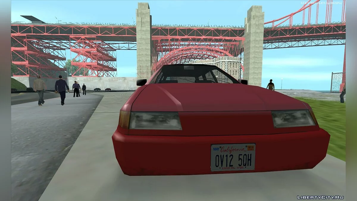 Номери автомобілів CA та NV / GTA San Andreas