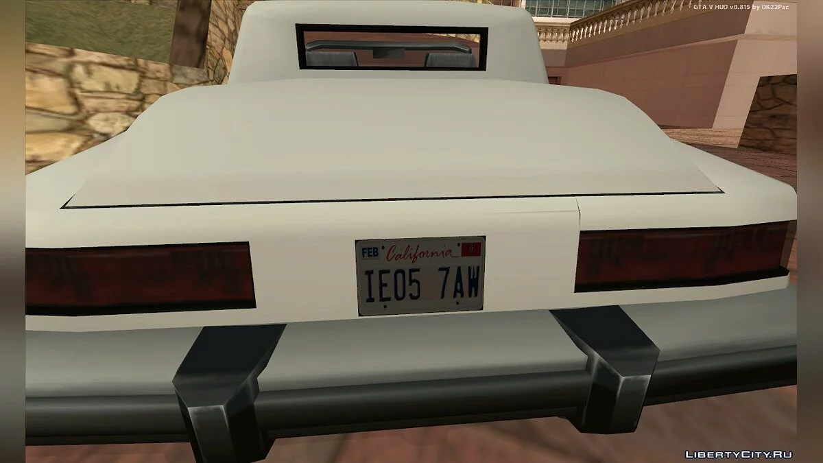 Номери автомобілів CA та NV / GTA San Andreas