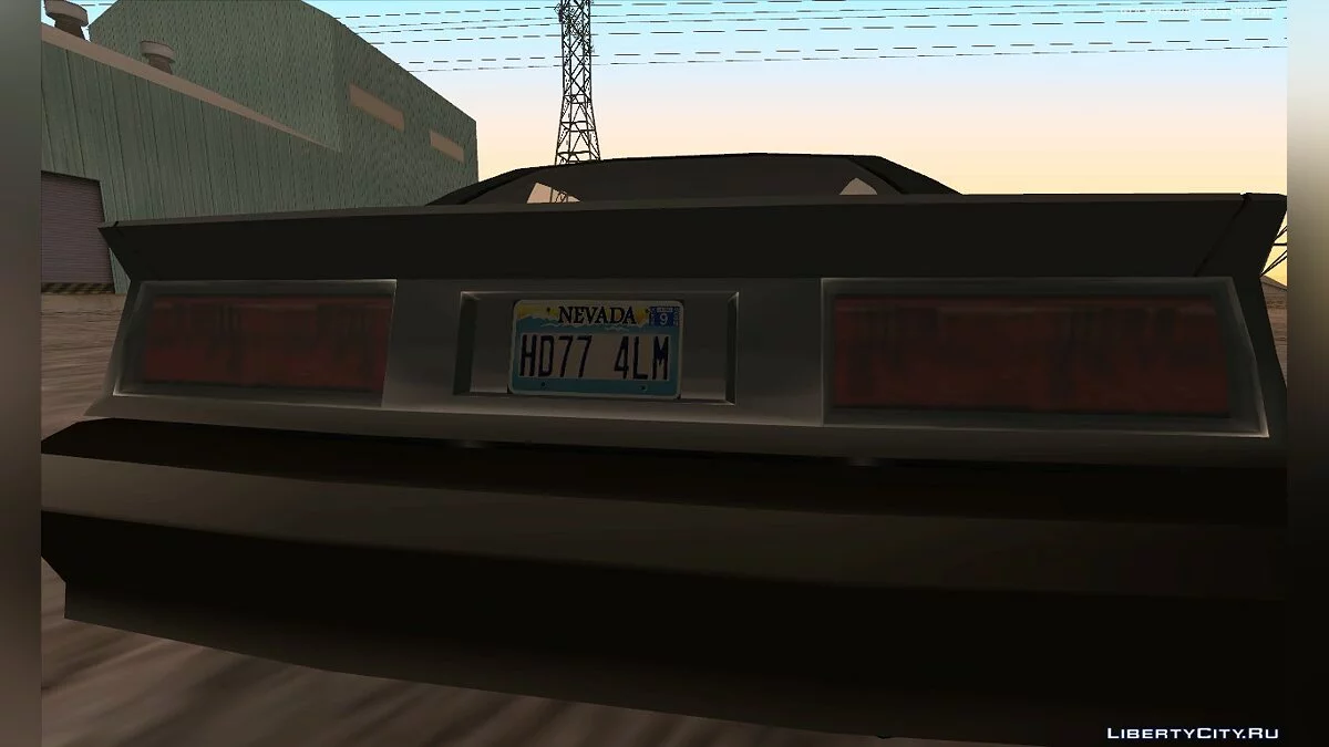 Номери автомобілів CA та NV / GTA San Andreas
