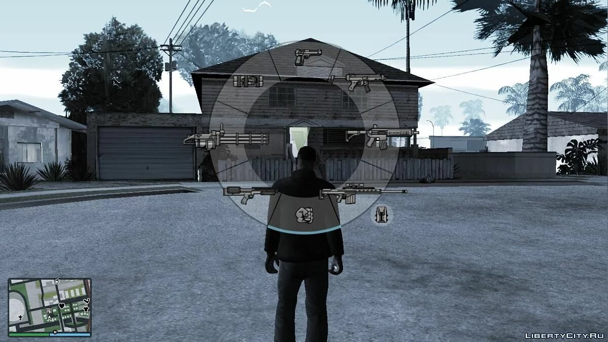 أيقونات الأسلحة للجيل التالي من GTA V / جي تي إيه سان أندرياس