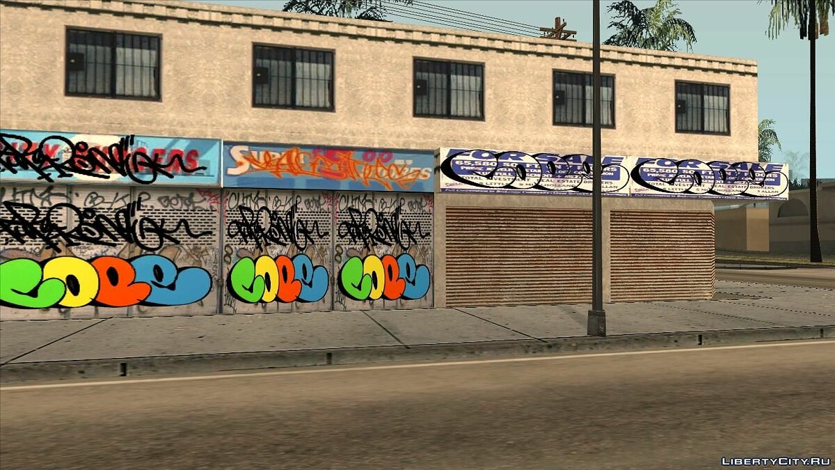 Download Graffiti City Of Legends For GTA San Andreas