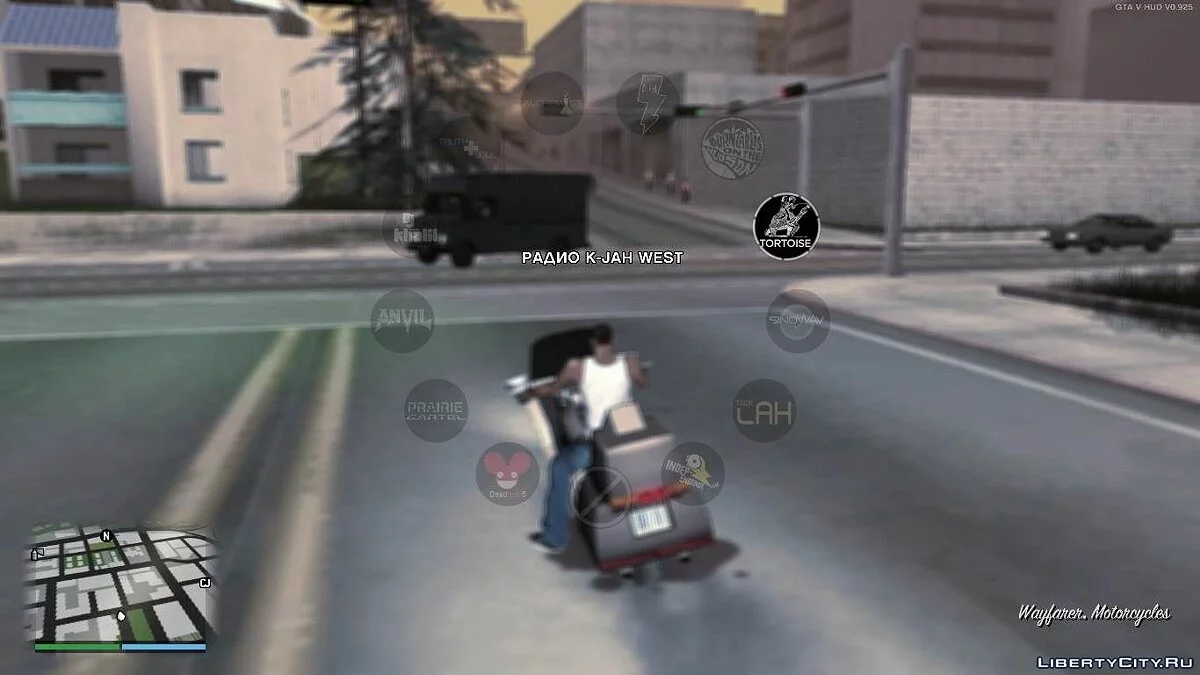 GTA Chinatown Wars إعادة تصميم واجهة HUD لـ GTA V / جي تي إيه سان أندرياس