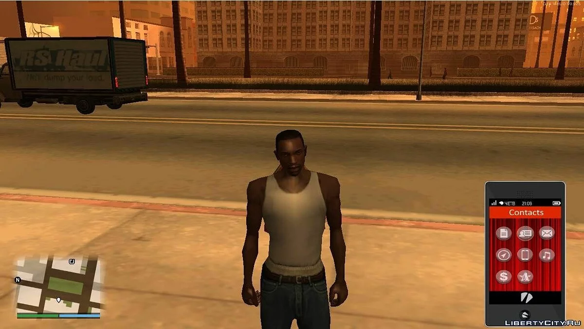 GTA Chinatown Wars إعادة تصميم واجهة HUD لـ GTA V / جي تي إيه سان أندرياس