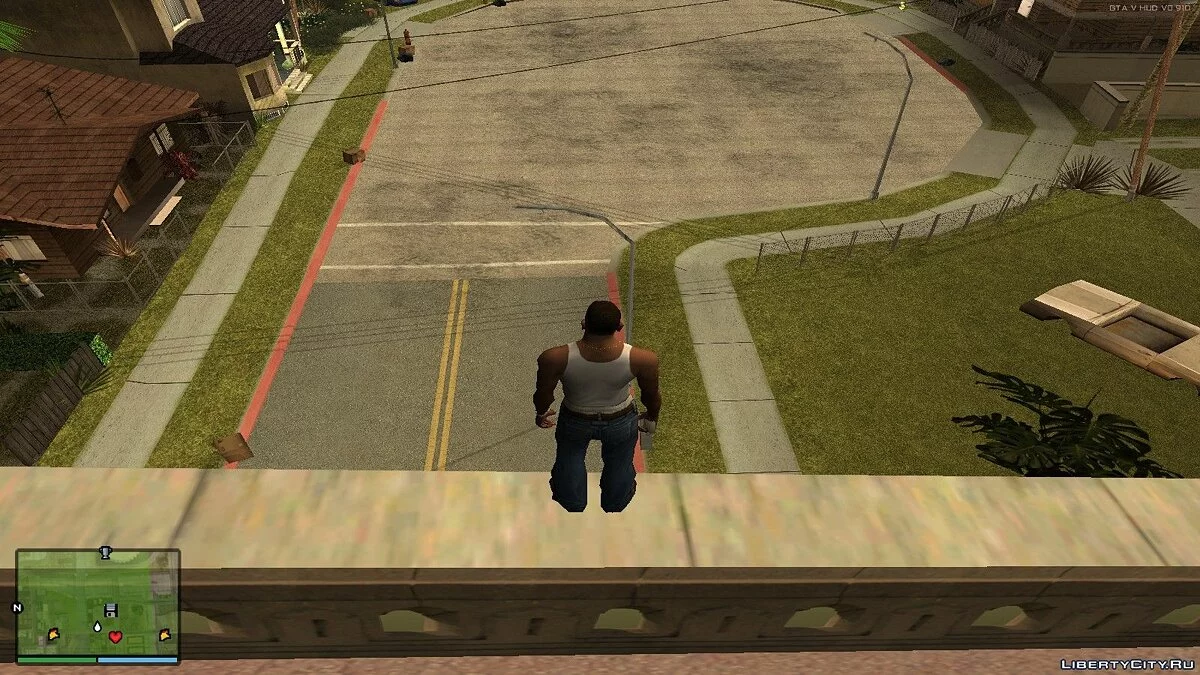 Winter and HD Grove Street / GTA San Andreas