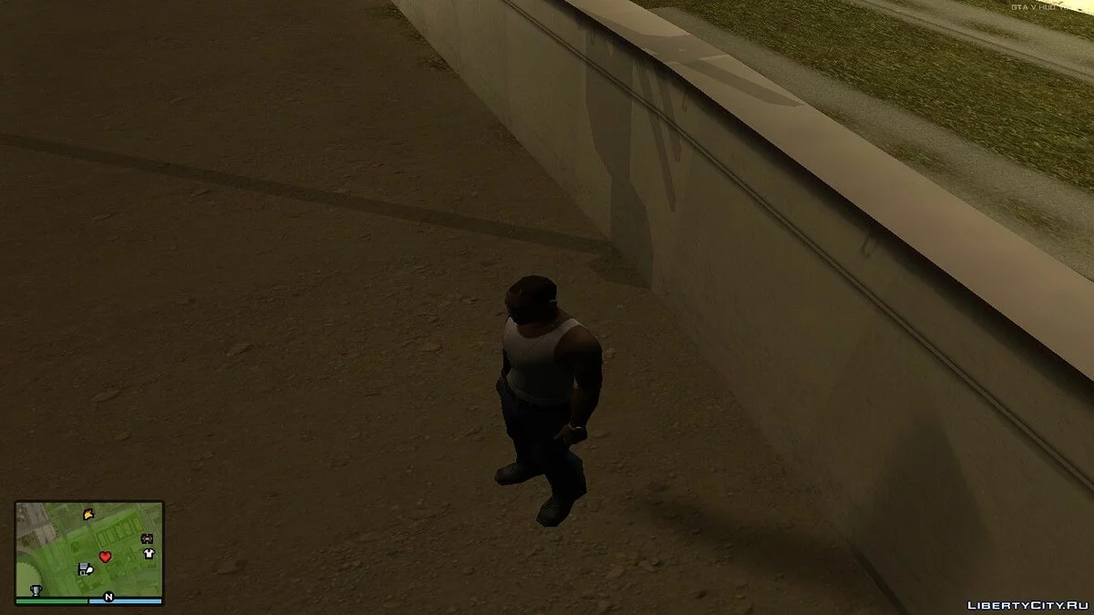Winter and HD Grove Street / GTA San Andreas