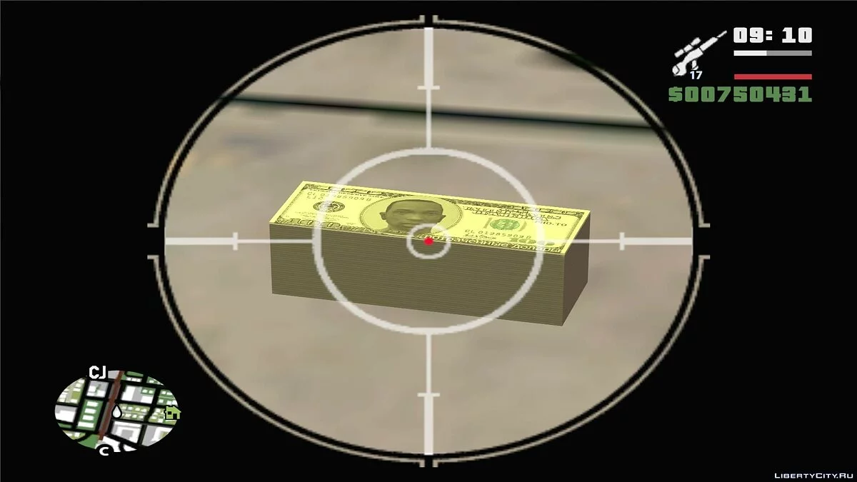 Dollars dépensés / GTA San Andreas