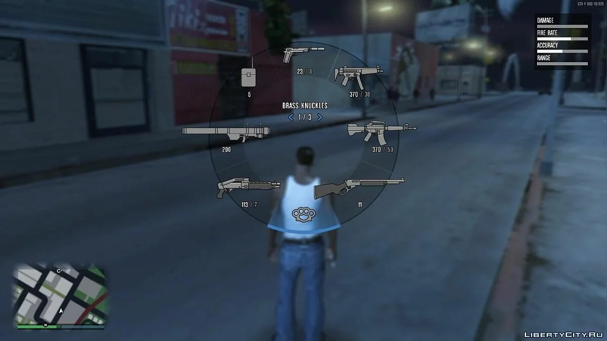 GTA V HUD SA Ingame Weapons In V Style Weapons Icons / GTA San Andreas