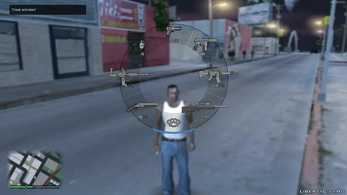GTA V HUD SA Ingame Weapons In V Style Weapons Icons / GTA San Andreas
