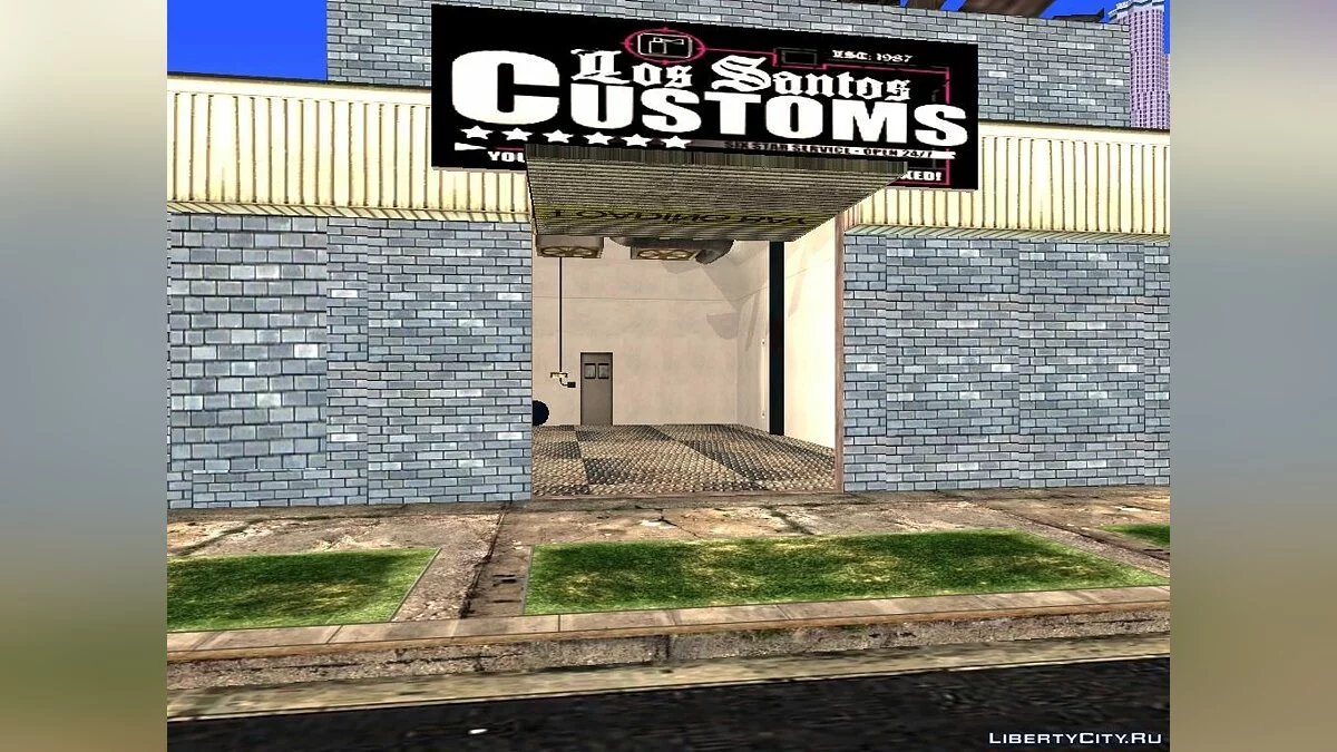Taller de pintura en Los Santos / GTA San Andreas