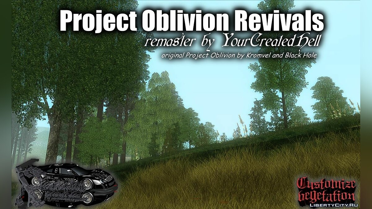 Лучшие моды на проджект. Project Oblivion. Project Oblivion Mod GTA. GFX Hack GTA sa.