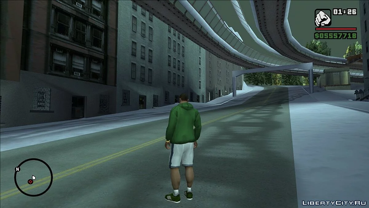 Текстури катсцени Liberty City для Xbox / GTA San Andreas