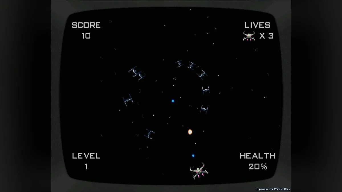Arcade Super Star Wars: X-Wing / GTA San Andreas