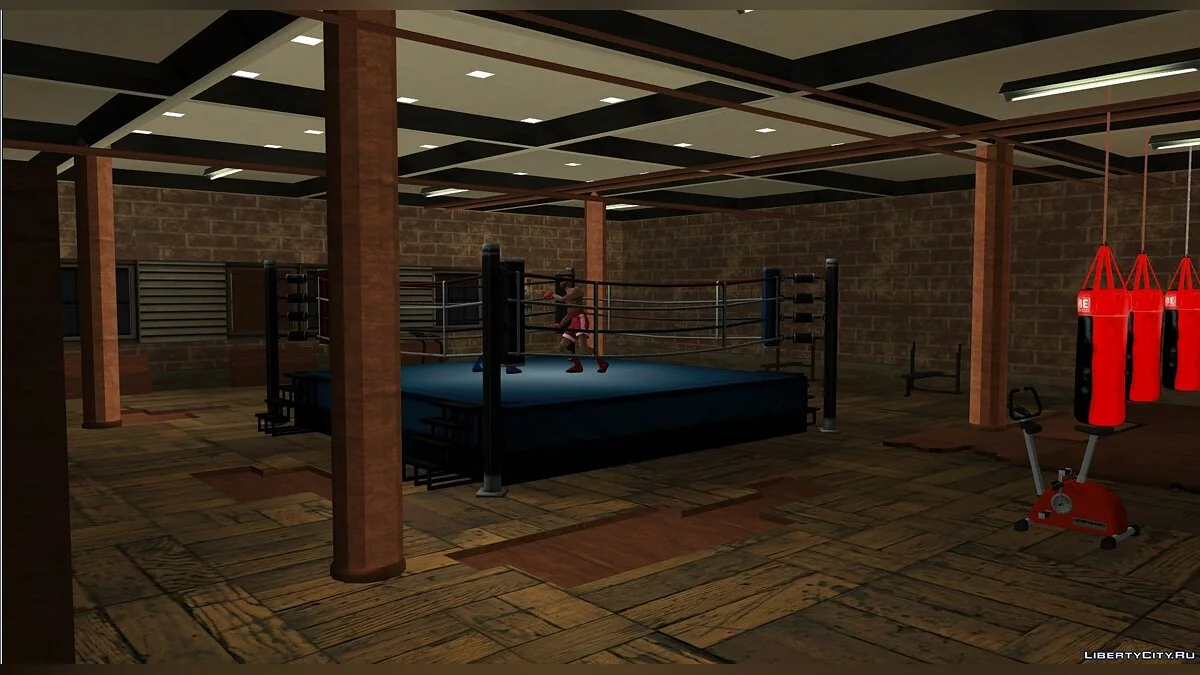 Salles de sport HD v1.1 / GTA San Andreas