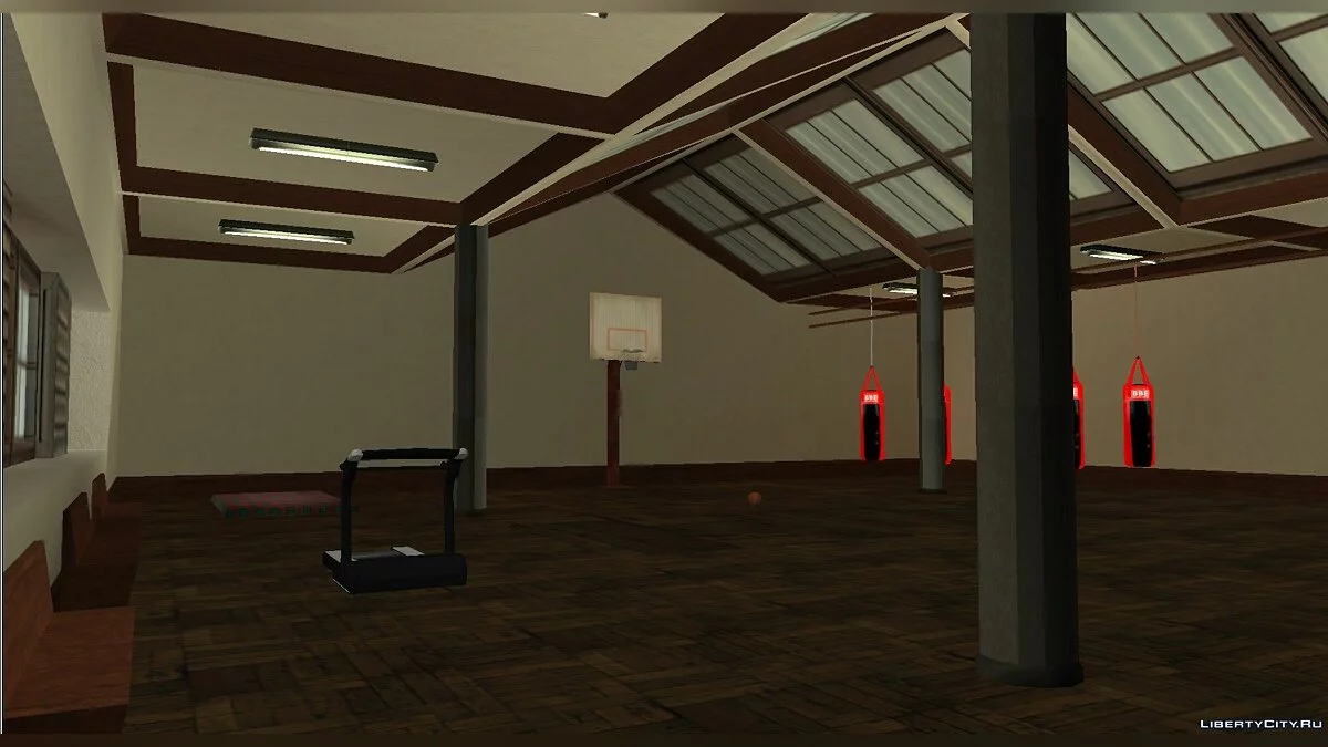 Salles de sport HD v1.1 / GTA San Andreas
