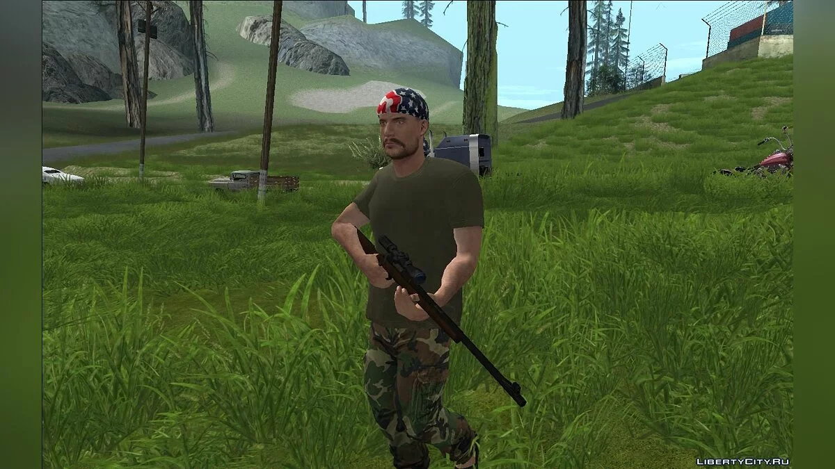 Otro Lado de la Cerca - Mod de Césped / GTA San Andreas