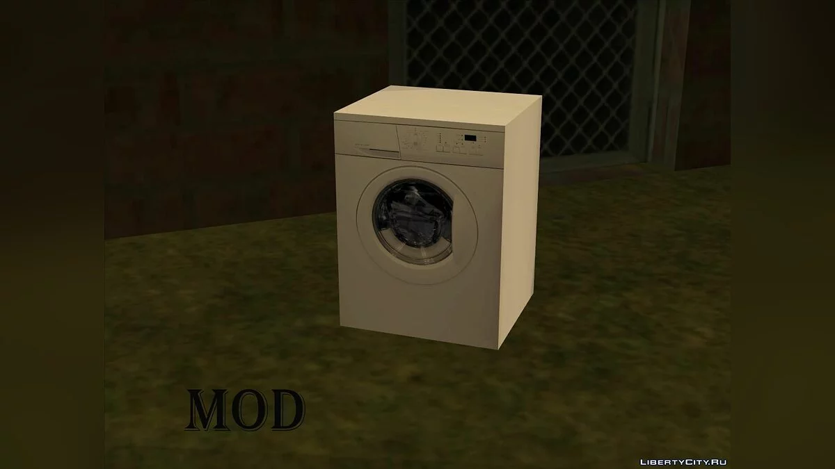 (SAProject: Nuevas texturas) lavadora / GTA San Andreas
