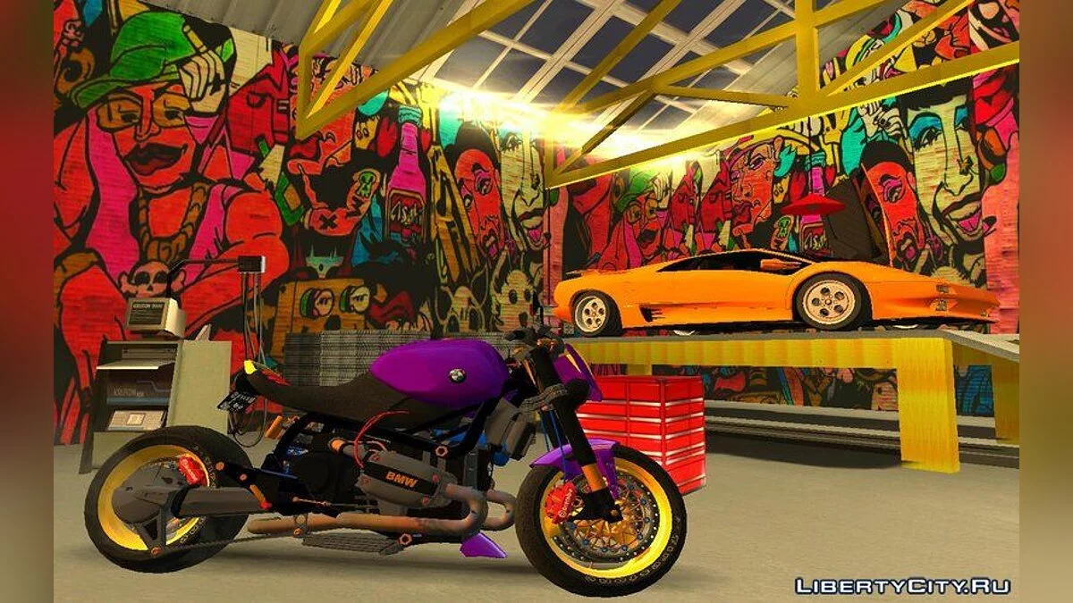 Перетекстурований гараж Дохерті / GTA San Andreas