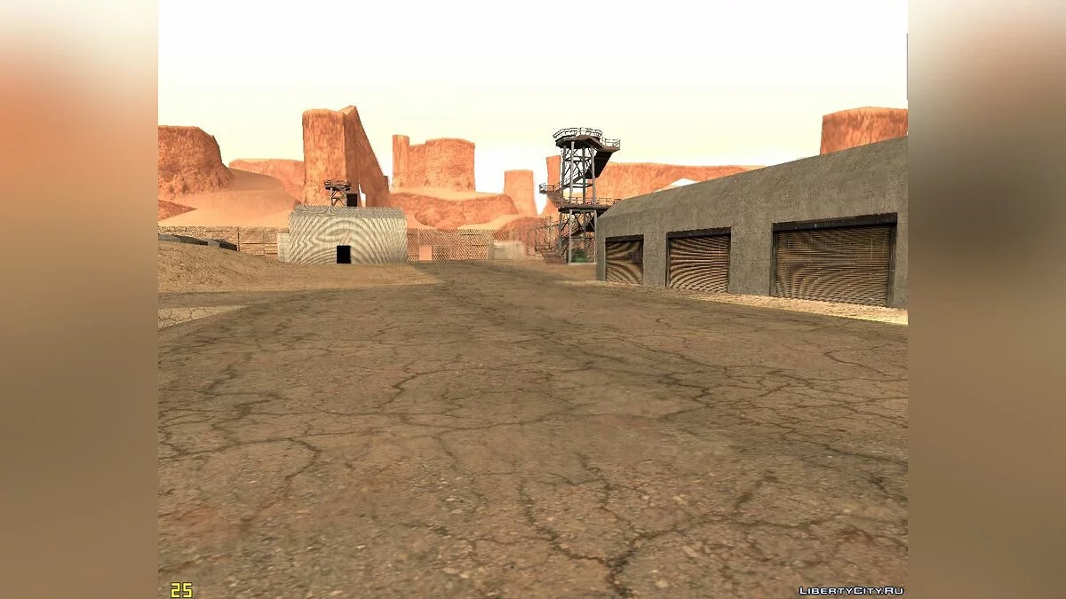 Area 69 with GTA 5 textures / GTA San Andreas