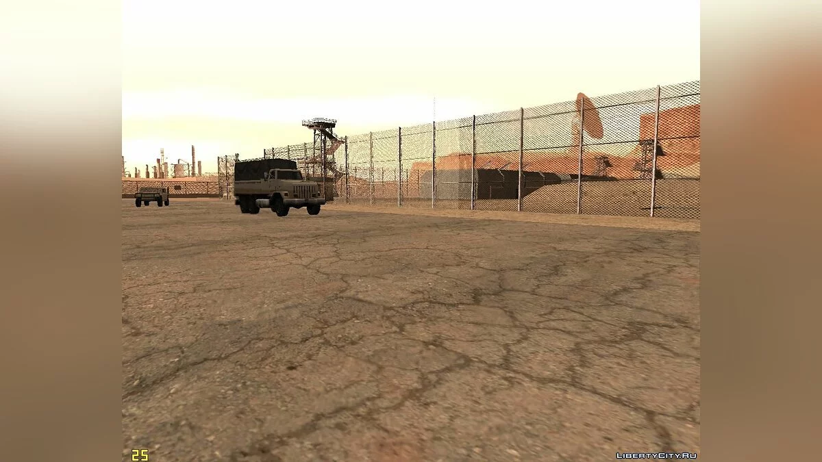 Area 69 with GTA 5 textures / GTA San Andreas
