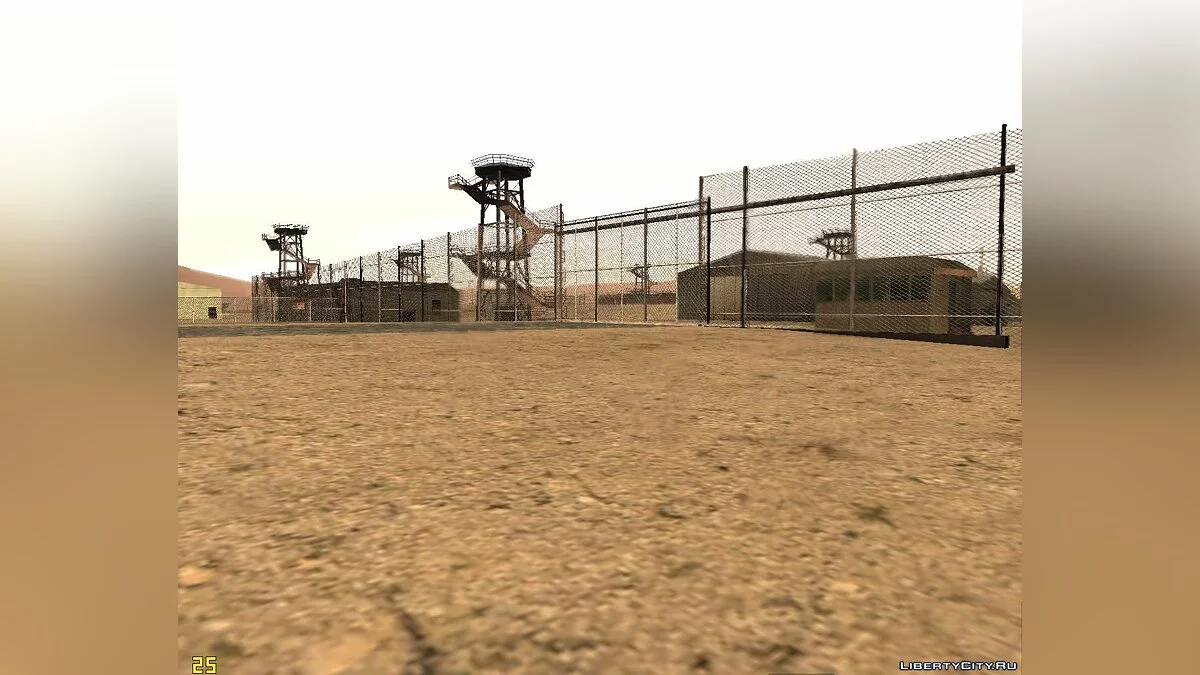 Area 69 with GTA 5 textures / GTA San Andreas
