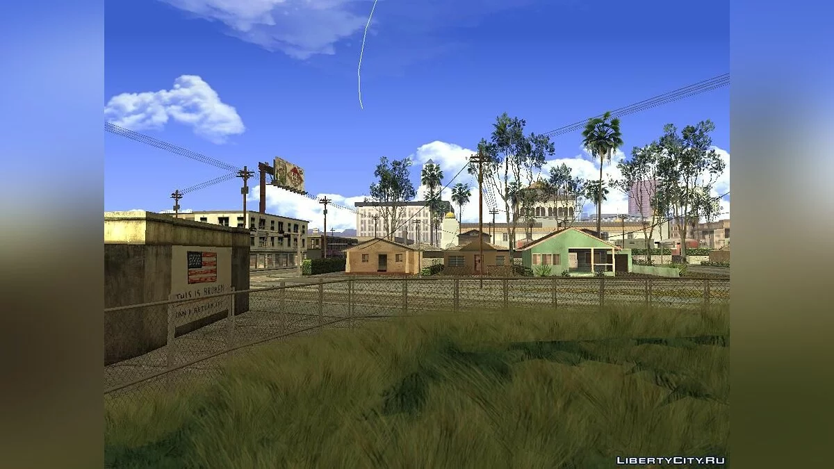 District with GTA V textures V.1 / GTA San Andreas