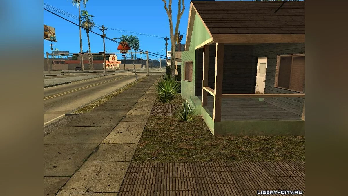 District with GTA V textures V.1 / GTA San Andreas