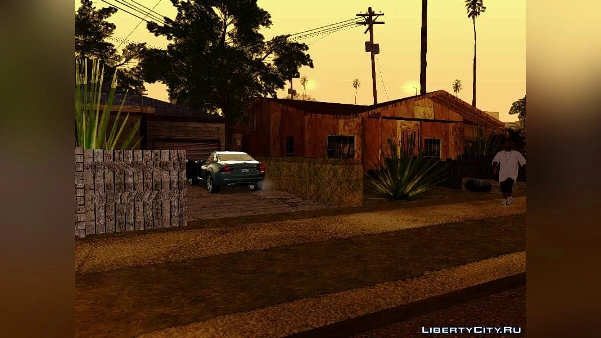 Gangton Houses RETEXTURED / GTA San Andreas