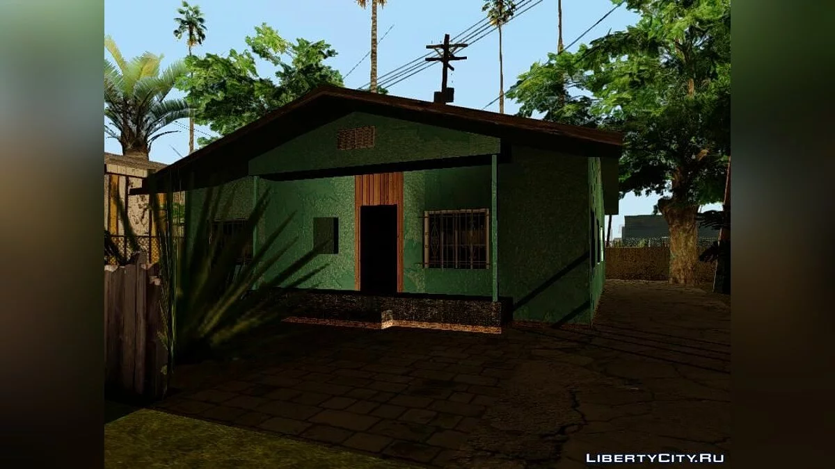 Gangton Houses RETEXTURED / GTA San Andreas