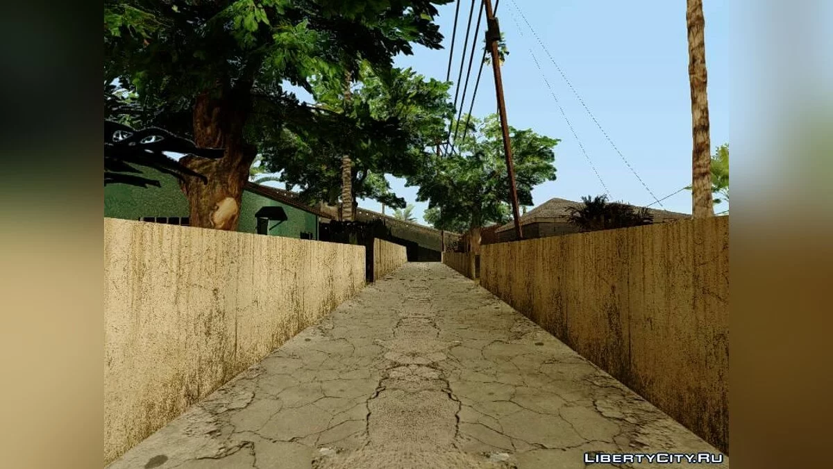 Gangton Houses RETEXTURED / GTA San Andreas