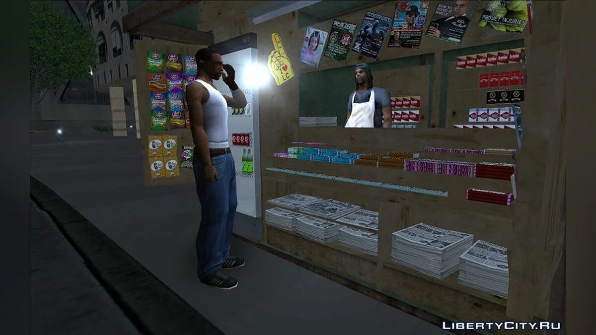 أكشاك GTA IV إلى SA / جي تي إيه سان أندرياس