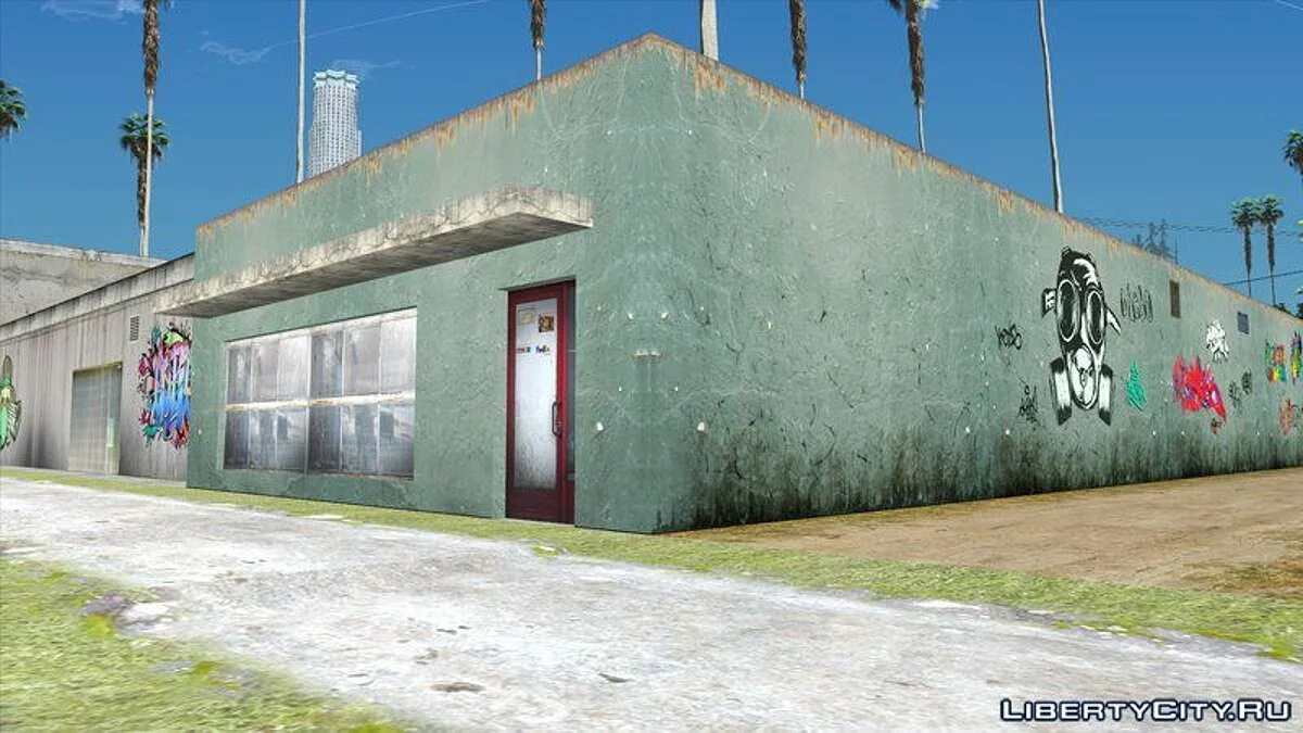 Gym And Stores [Retexture] / GTA San Andreas