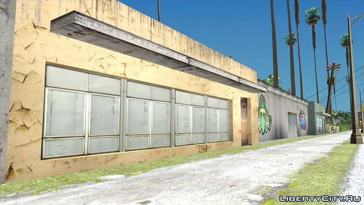 Gym And Stores [Retexture] / GTA San Andreas