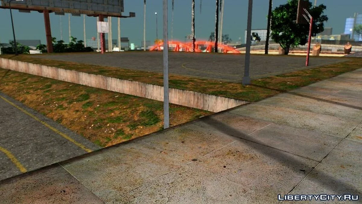Basketball Court Redone / GTA San Andreas