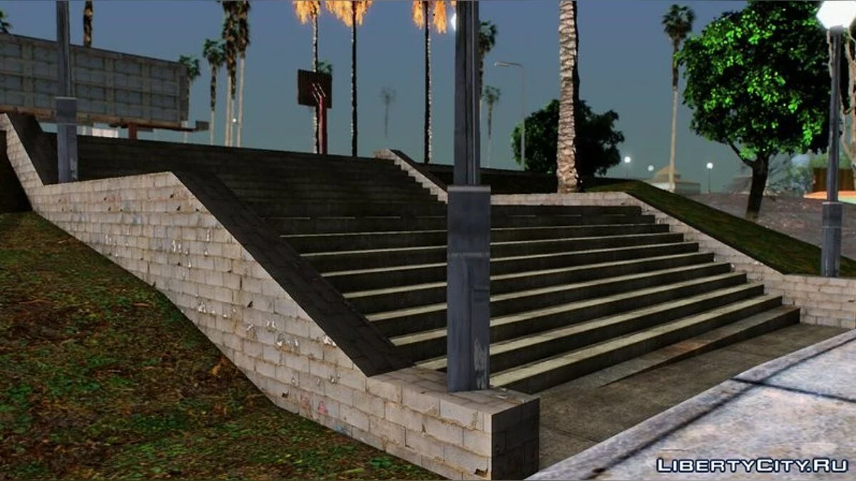 Basketball Court Redone / GTA San Andreas