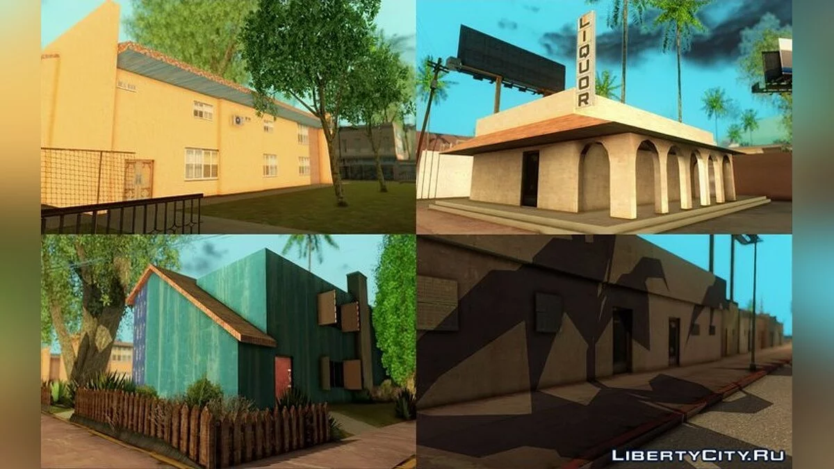 Petit pack de textures LAe2 v0.2 / GTA San Andreas