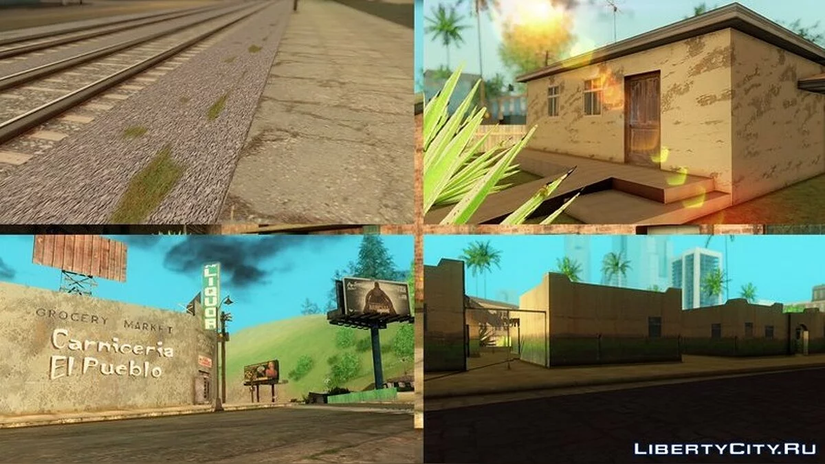 Paquete de Texturas para Los Santos Este / GTA San Andreas
