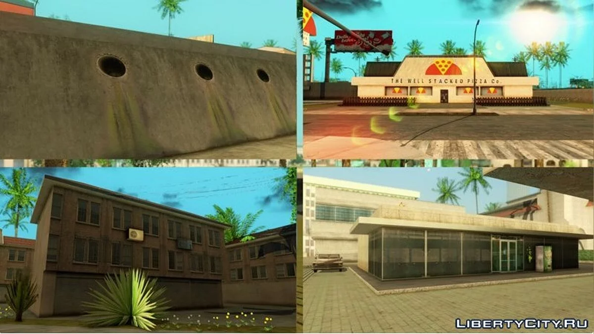 Paquete de Texturas para Los Santos Este / GTA San Andreas