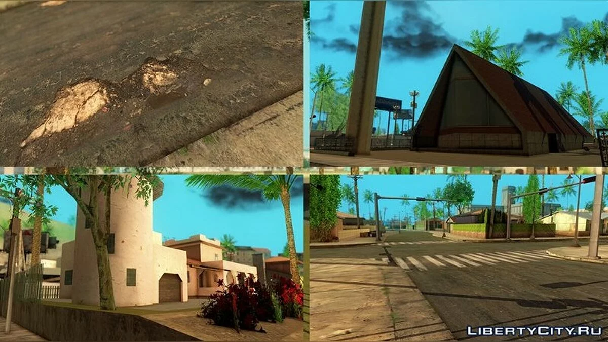 Paquete de Texturas para Los Santos Este / GTA San Andreas