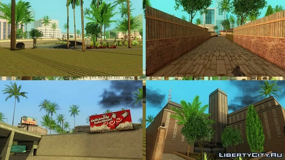 Paquete de Texturas para Los Santos Este / GTA San Andreas