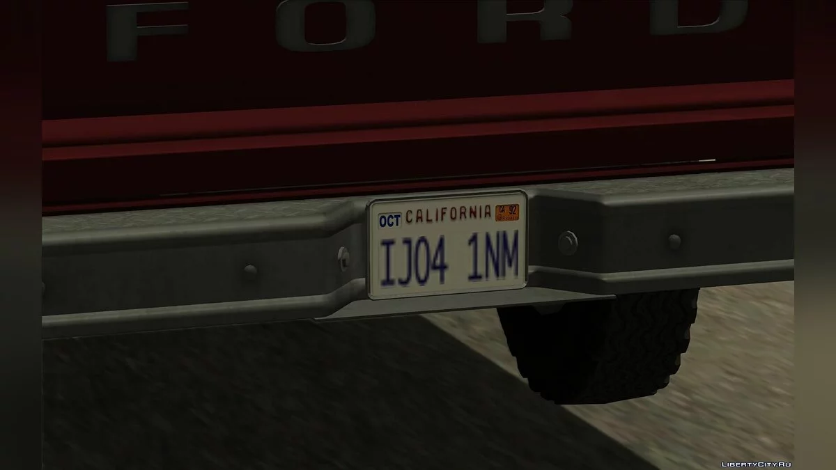 Real 90s License Plates v2.1 Improved / GTA San Andreas