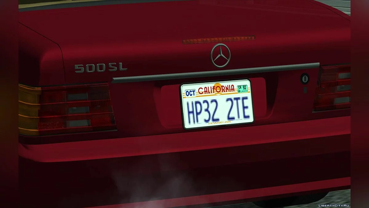 Real 90s License Plates v2.1 Improved / GTA San Andreas