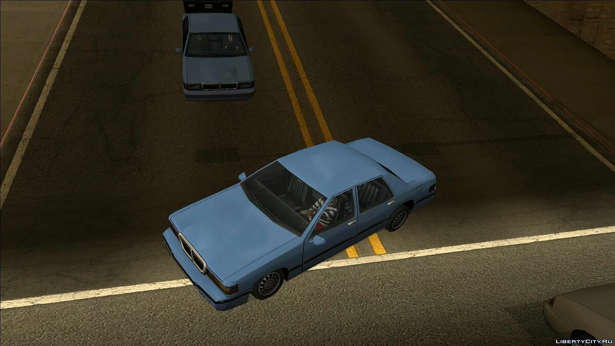 Refleksi III dan VC di Mobil / GTA San Andreas