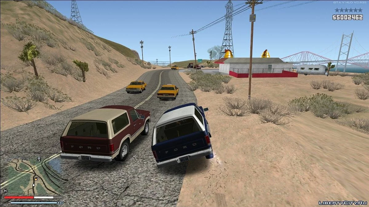 GTA 5 HUD в стилі SA. Оновлення від 23.09.19 / GTA San Andreas