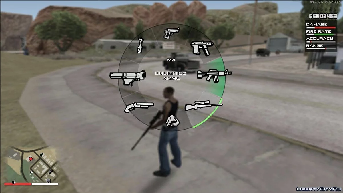 GTA 5 HUD в стилі SA. Оновлення від 23.09.19 / GTA San Andreas