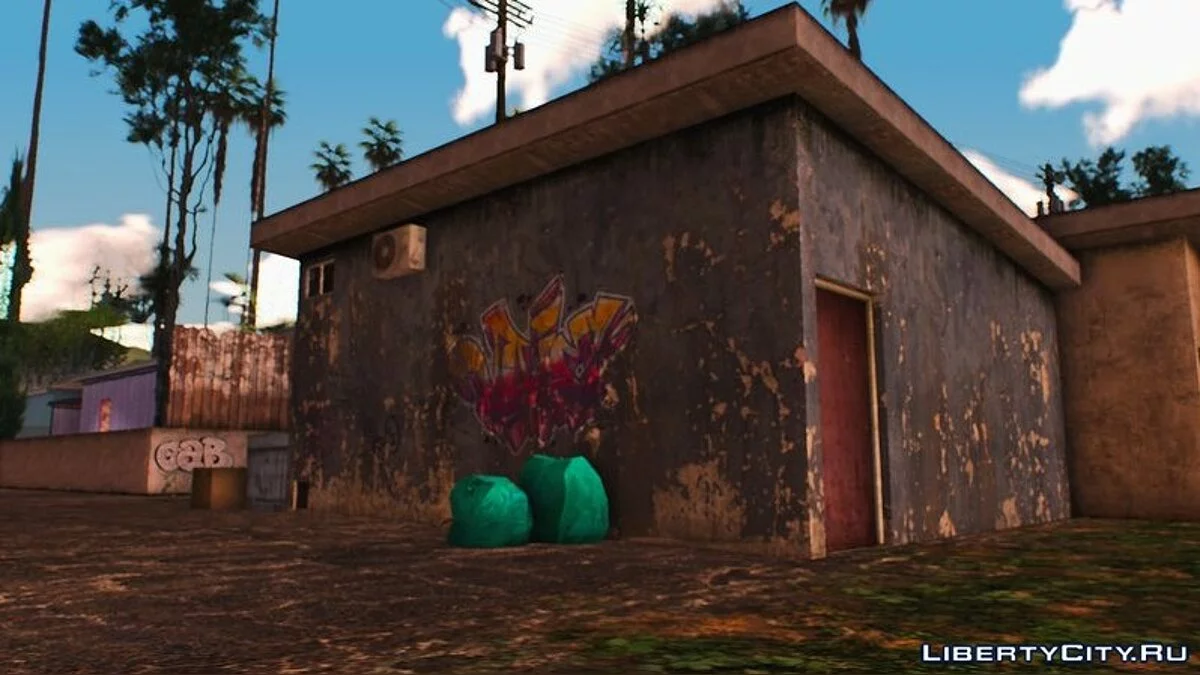 Beco do Jefferson - Texturizado Novamente / GTA San Andreas