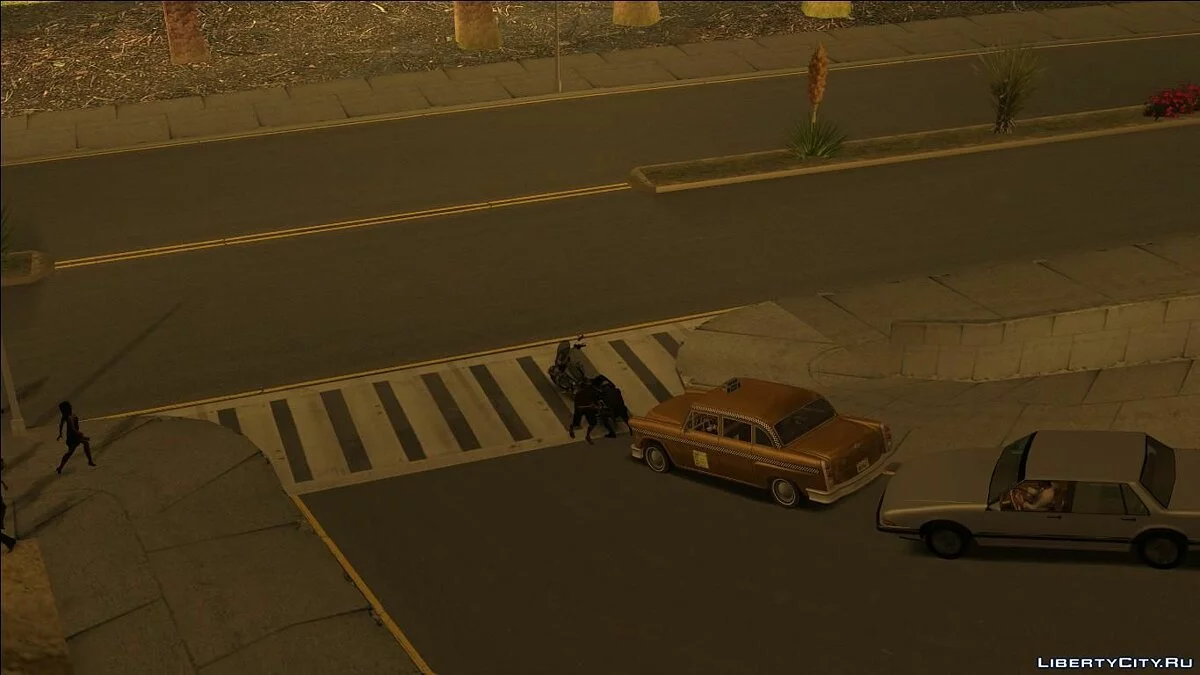 Jalan Realistis di HQ (Versi Diperbaiki) / GTA San Andreas
