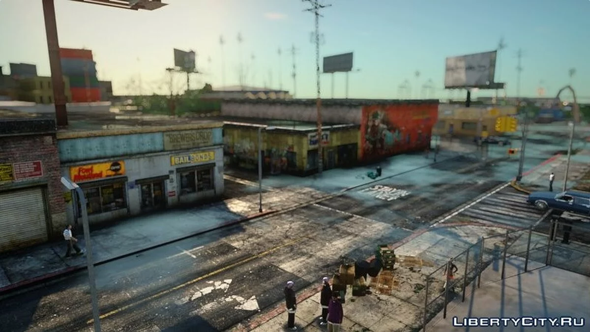 Re-texturização da área Leste de Los Santos (Atualizado) / GTA San Andreas